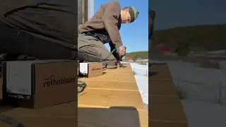 🔨 Прямой крепёж — идеальное решение для установки террасной доски из лиственницы.