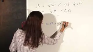 How to Calculate Percentages in Algebra