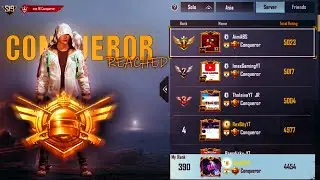 Finally Reached Solo Conqueror | A Fierce Conqueror Montage | PUBG Montage #Conqueror