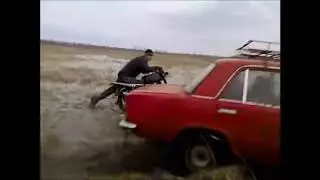 Восход 3м    v/s  Ваз 2101  на бездорожье  лютые деревенские покатухи  /  Живучая копейка
