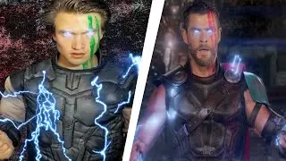 Live-Action Recreating Ragnarok Thor vs Hulk