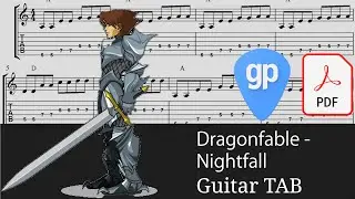 Dragonfable soundtrack - Nightfall Guitar Tabs [TABS]