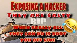 GTA 5 exposing a hacker who wanted to boot me