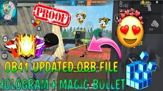OB41 UPDATED HOLOGRAM+MAGIC BULLET PATCH FILE OBB FULL ANTIBLACKLIST AND ANTIBAN BY // MG HACKER //