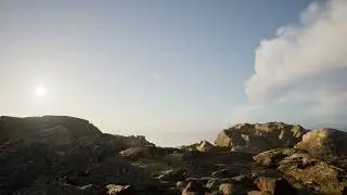 First 3D scene in Unreal Engine 5