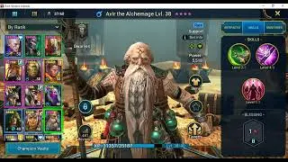 Avir the Alchemage, Faction Wars, and Doom Tower