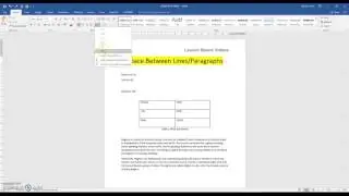 How to Add Space Between Lines or Paragraphs in MS Word