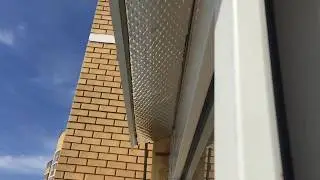 Шумоизоляция отлива окна