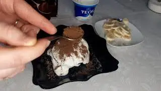 Вкусный сладкий завтрак! #вкусныйзавтрак #быстрыйдесерт #десерткчаю