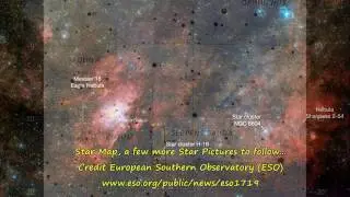ESO’s VLT Survey Telescope VST  Captures Three In One