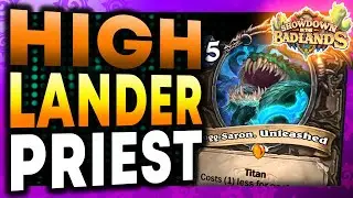 Highlander Priest Stream - Showdown in the Badlands - Hearthstone
