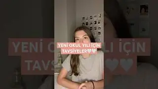 yeni okul yılı için tavsiyeler 1🤍 #yks2025 #tavsiye #okul