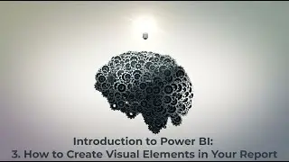 How to create visual elements in Power BI