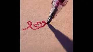 bold line glitter pen