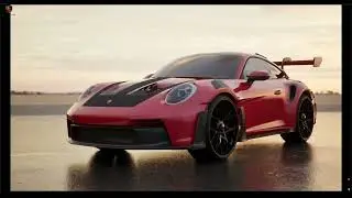 Unreal Engine 5 | Porshe GTR3 Car configurator template showcase