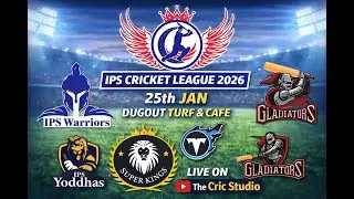 🔴 Live | IPS Cricket League | Turf Cricket Tournament | Bhopal | 