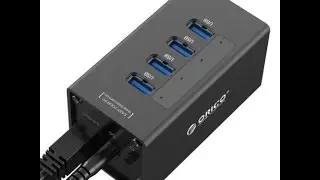 ORICO 4 портов USB 3.0  HUB  алюминиевый