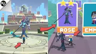 Ucup Gets the Scary Rose Monster Card | Monster Run Battle Squad | Gaming Season
