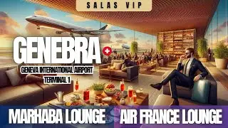 Discover what the experience is like at the Marhaba Lounge and Air France Lounge in Geneva (GVA)!