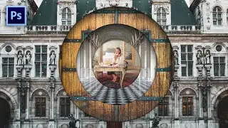 Circular Photography Effect | Adobe Photoshop Photo Manipulation Tutorial