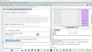 Multiple Linear Regression 06: Backward Elimination in Python