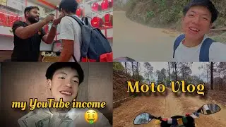 My First Moto Vlog 😁🥰 | Kan Xereko 😮‍💨 @tenzinbro