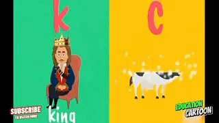 Letter C and K Learn both writing and reading Grade KG #education