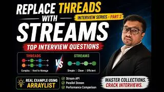 In Array List Operations Replace Threads with 
