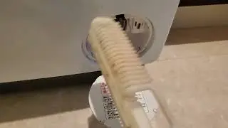アクア　ドラム式洗濯機　洗濯物6kg程度　ゴミ大量　自己流乾燥までのゴミの量 566目