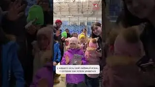 👨‍👩‍👧‍👦 После матча в раздевалке соколов побывали болельщики из детского сада «Непоседы»