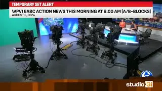 WPVI 6abc Action News This Morning at 6:00 AM (A/B-Blocks), 8/5/2024 (Temporary Set Debut)