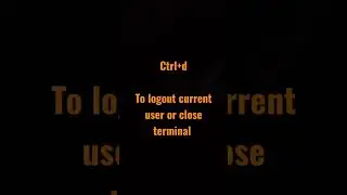 #shorts #linux #terminal #shortcut #tips #tricks #daily #hack
