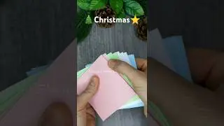 DIY Paper STAR ⭐🎅🎄CHRISTMAS ORNAMENTS PAPER ⭐ Paper Star