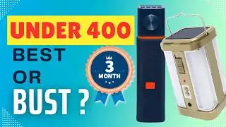 Best BT Speaker & Solar Light Under Rs 400 | 3-Month Honest Review! Outflick Hindi