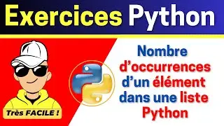 Exercice Python   nombre occurrences d'un élément dans une liste