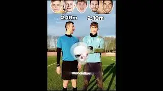 THE TALLEST SOCCER PLAYER IN THE WORLD💀