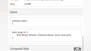 Inspect Element in Mobile phone || Chrome