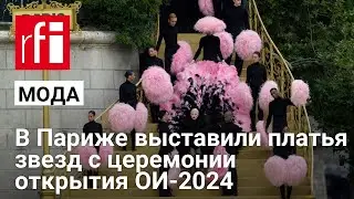Платья Селин Дион и Леди Гаги с церемонии открытия Олимпиады-2024 выставили в парижской галерее Dior
