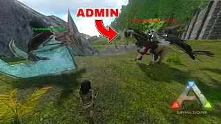 Ark Mobile PvP | Admin friend base Raid