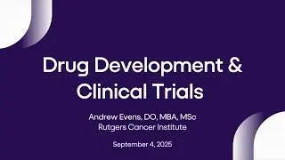 Drug Development & Clinical Trials for Lymphoma and CLL/SLL | Lymphoma Research Foundation Webinars
