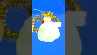 DIY Pipe Cleaner Angel (Christmas)