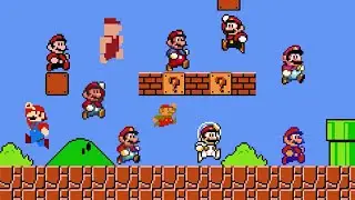 Super Mario Bros. Crossover - All Mario Skins