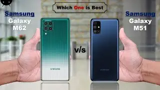 Samsung Galaxy M62 vs Samsung Galaxy M51