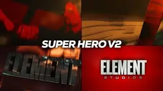 #11 Super Hero Logo Reveal Title