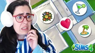 CADA CÔMODO É UM ESTILO DIFERENTE - Desafio da Roleta - The Sims 4