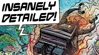 Comic Lettering Tutorial: The Underwater Robot Deep Dive