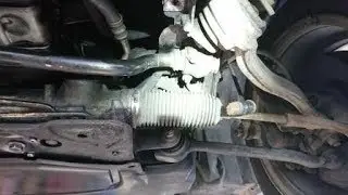 Replacing the front stabilizer W203