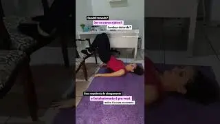 Aplique estes movimentos diariamente e sinta o alívio das dores de forma natural! Inscreva-se!