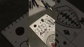 How To Draw @ToyotaIndonesia Logo?!🔥🗿 #viral #toyota #art #logo #bones #shorts #tonniartandcraft