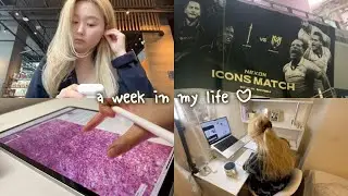 UK Med Student vlog | a quick trip to Korea, Nexon Icon Match, Note taking app, course registration